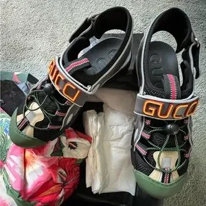 Gucci | Shoes | Hp Gucci Mesh Fabric Mens Tinsel Sport  display picture 2